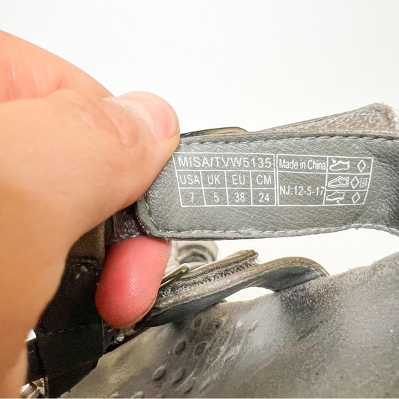 Vionic Misa Silver Sandals Size 7 Women’s Orthotic Orthopedic Comfort - Picture 4 of 4